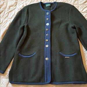 Geiger Collections boiled wool jacket coat